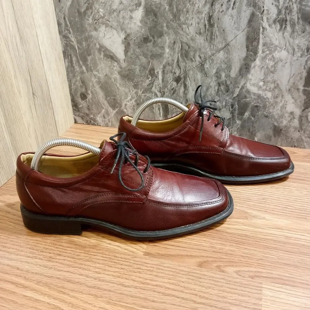 Duchini Mens Derby Shoes EU 41 U.S. Sz 8‎ Mens Brown Lace Up Leather